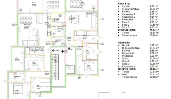 Luxury penthouse with roof terrace just 200m from the sea