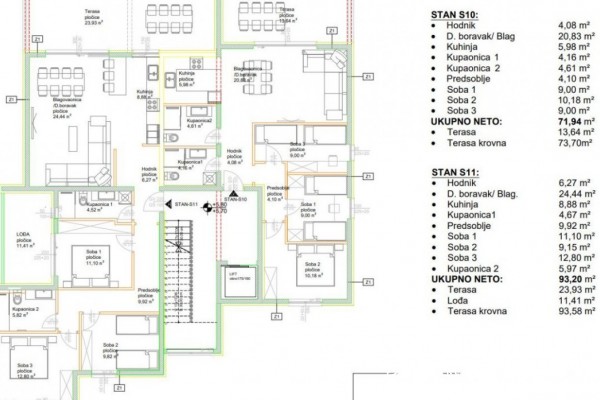 Luxury penthouse with roof terrace just 200m from the sea