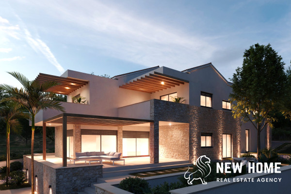 Primošten hinterland building plot with project