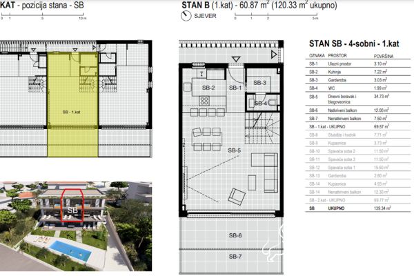 Luksuzni apartman na plaži
