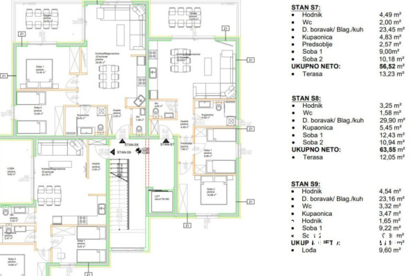 Trogir Čiovo-Apartment with sea view