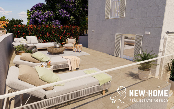 Neubau mit Pool – direkt am Meer in Rogoznica