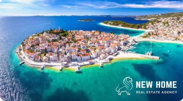 Primošten building land with permit!!!