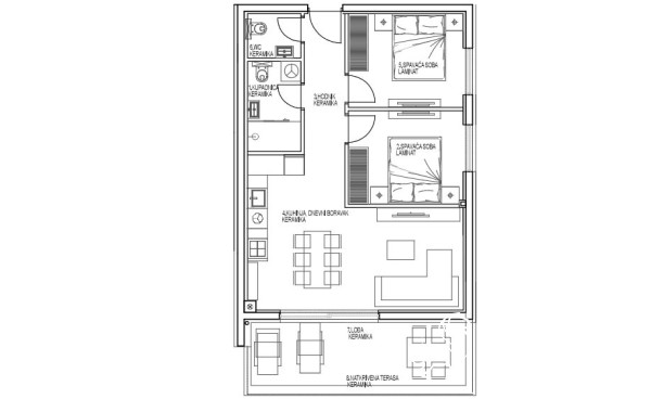 Primošten – New Build Apartment with Sea View