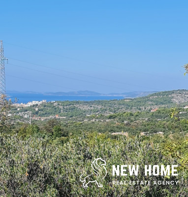 Primošten-building plot with sea views
