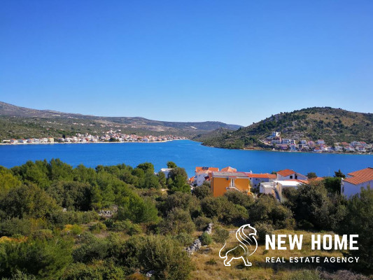 Rogoznica building plot with sea view