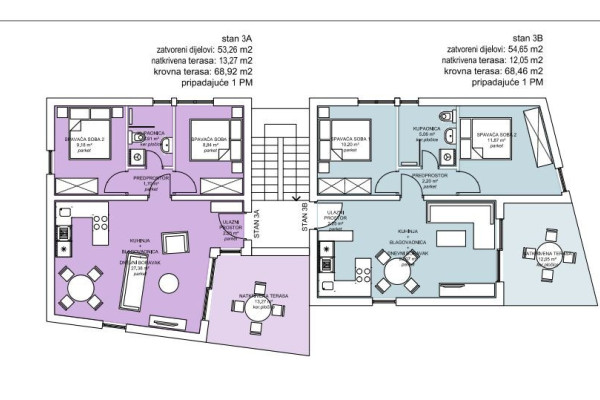 SEASIDE RESIDENCE- Dvosobni stan