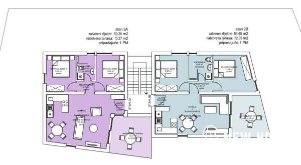 SEASIDE RESEDENCE Zweizimmerwohnung im ersten OG mit Meerblick