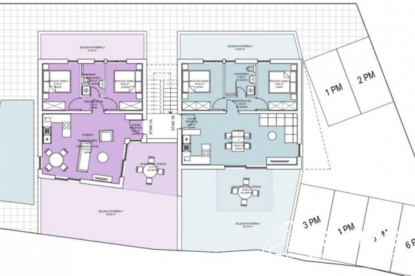 SEASIDE RESIDENCE Two-room apartment on the ground floor with garden with sea views