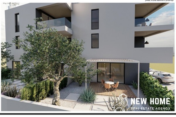 SEASIDE RESIDENCE Two-room apartment on the ground floor with garden with sea views