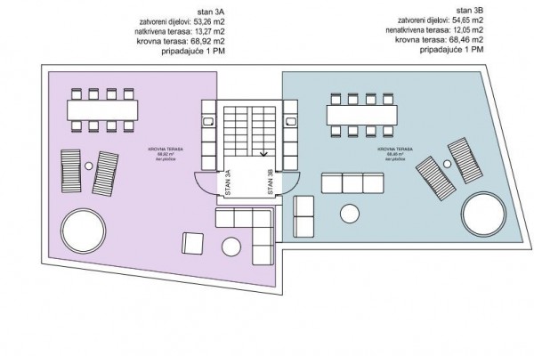 SEASIDE RESIDENCE Penthouse s krovnom terasom i pogledom na more