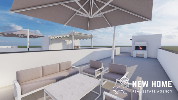Newly built apartment on the second floor