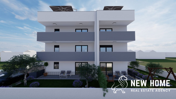 New apartment on the ground floor with garden