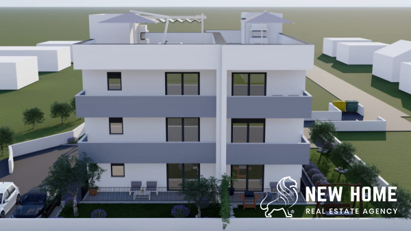 New apartment on the ground floor with garden
