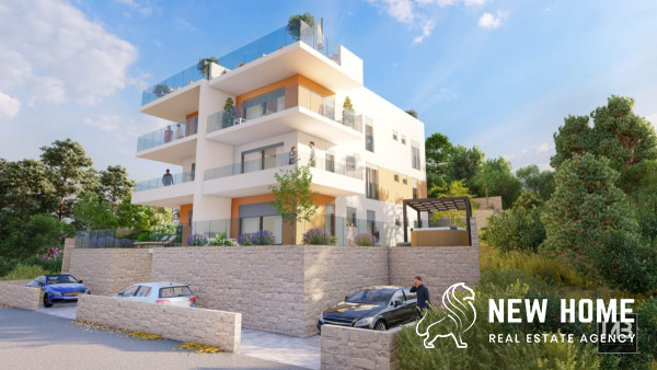 Trogir-Modernes Apartment mit offenem Meerblick