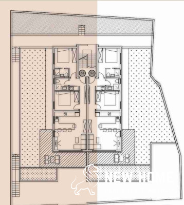 Trogir-Modernes Apartment mit offenem Meerblick