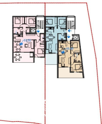 TROGIR – CIOVO Dvosobni penthouse stan s krovnom terasom
